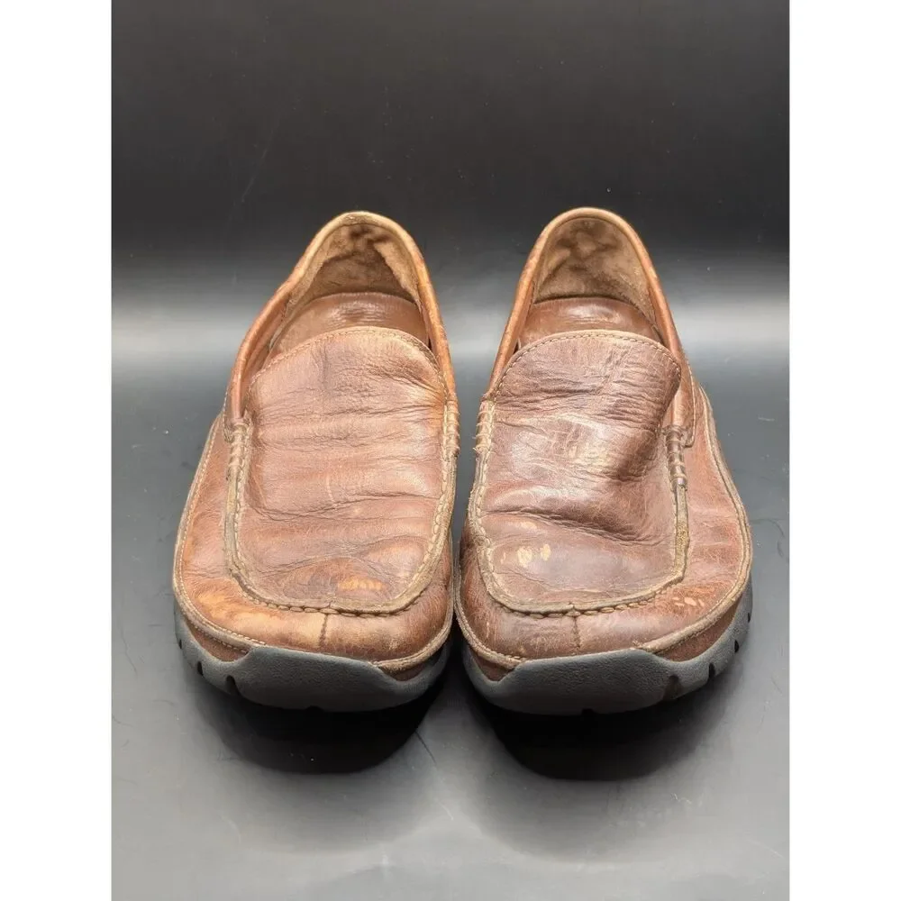 Polo Ralph Lauren Leather Driving Loafers Brown Men's Size 11D